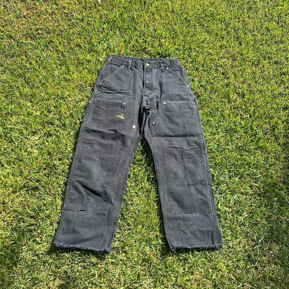 Carhartt Double Knees black men’s size 32 30 black